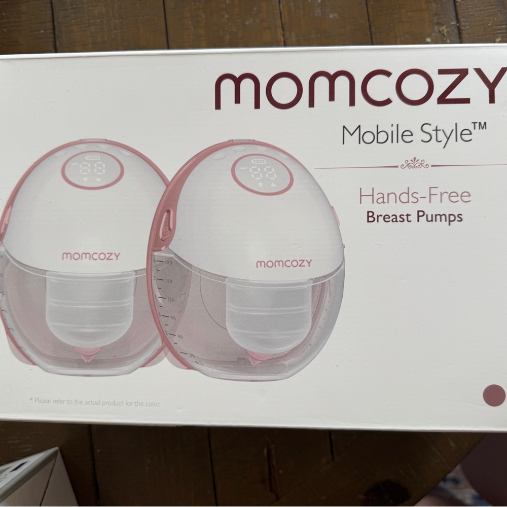 Momcozy Pink Hands-Free Breast Pumps